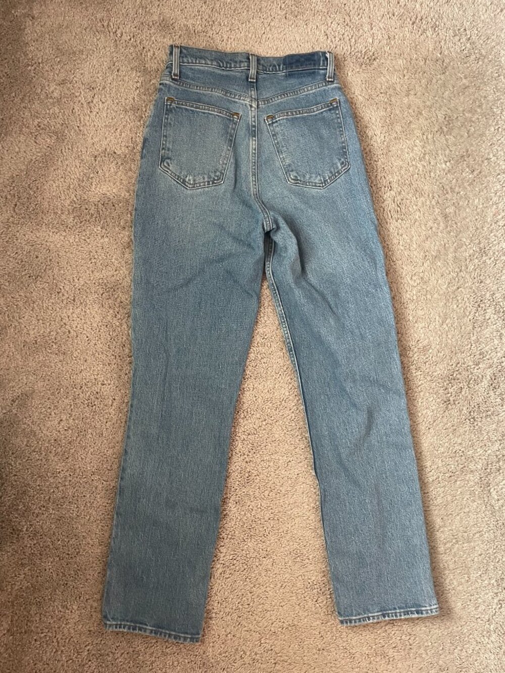 Abercrombie & Fitch Curve Love The 90s Straight Ultra High Rise Jean - Picture 6 of 6